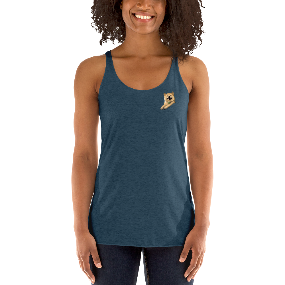 Custom Pet Women's Racerback Tank | Couch Cooper