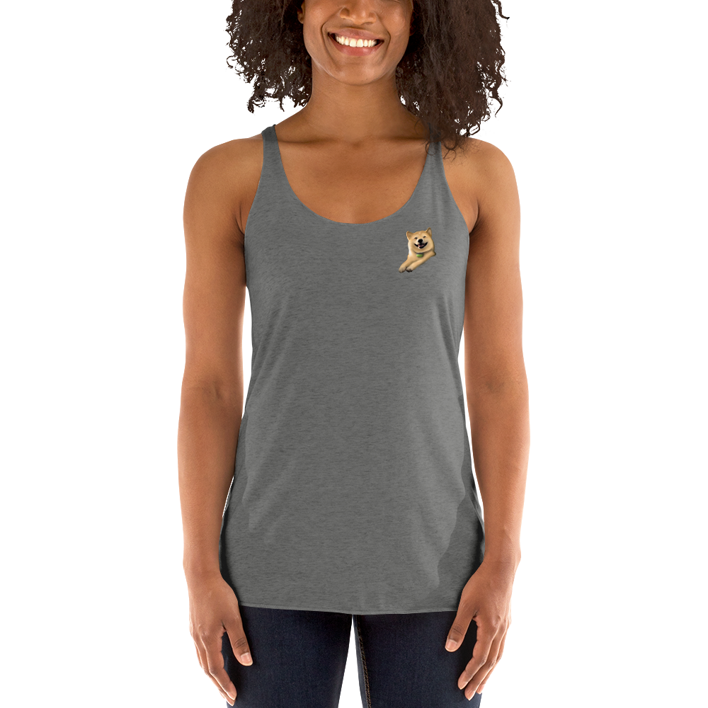 Custom Pet Women's Racerback Tank | Couch Cooper