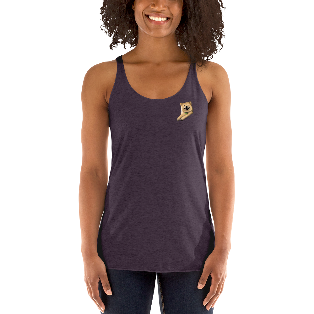 Custom Pet Women's Racerback Tank | Couch Cooper