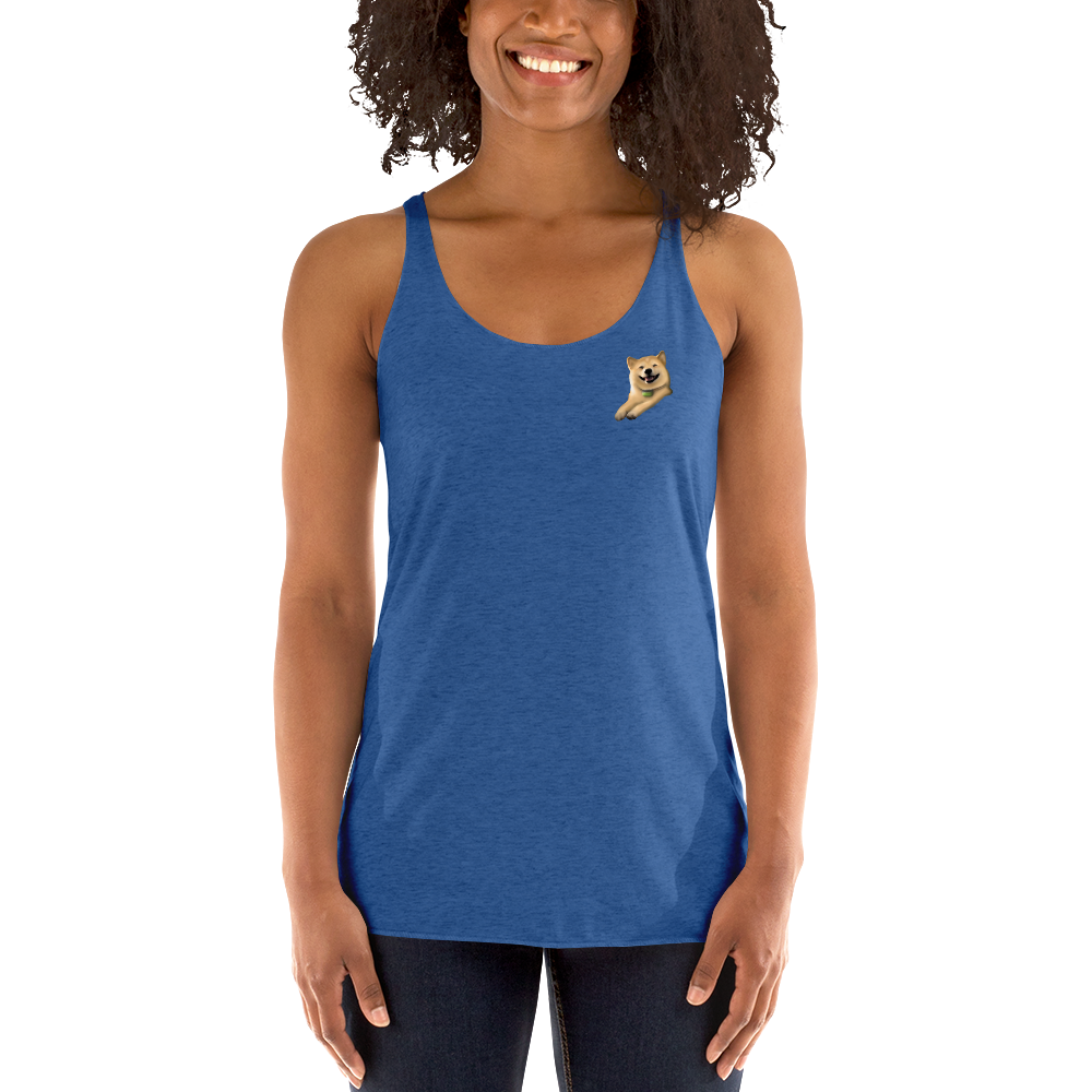 Custom Pet Women's Racerback Tank | Couch Cooper