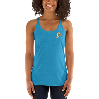 Custom Pet Women's Racerback Tank | Couch Cooper