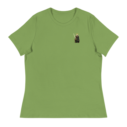 leaf Custom Pet Women's Relaxed T-Shirt for a dog named Yoda